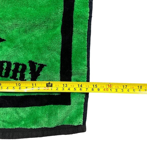 Golf Bag Towel Territory Golf Club Merch Swag Green Black Metal Clip Sports - Picture 11 of 11